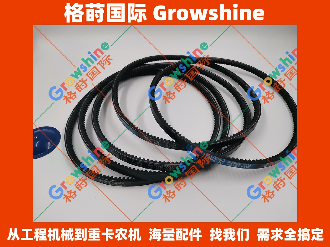 Growshine 格莳国际 - 洋马 YANMAR 发动机配件 2TNV70 专用 高品质水泵皮带 171001-42290, 17100142290