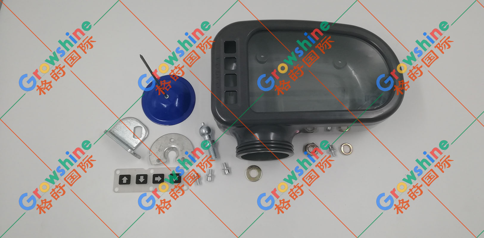 Growshine 格莳国际 沃尔沃 Volvo 360B 460B 仪表显示屏外壳 零件号：V360B-DISP-SHELL, V360BDISPSHELL, V460B-DISP-SHELL, V460BDISPSHELL