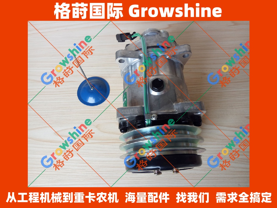 原装高质量 沃尔沃 EC210B 空调压缩机 PART-NUMBER-VOLVO-AC 冷气泵 挖掘机配件 官方正品
