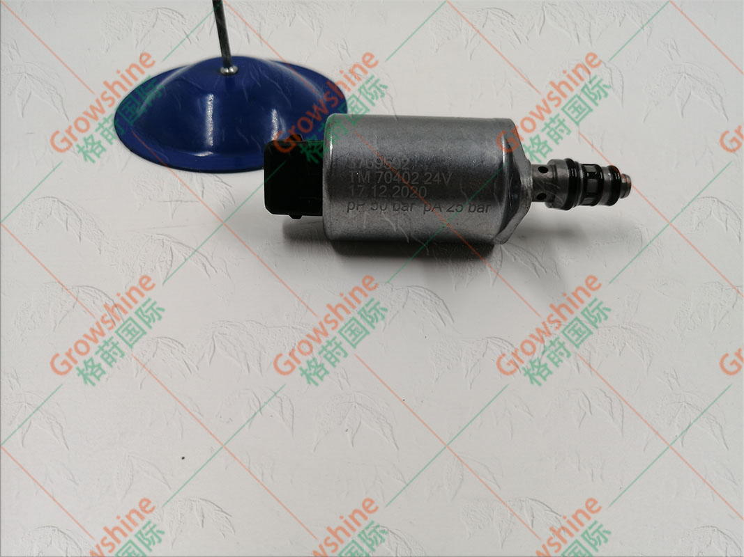 Growshine 供应 24V 电磁阀 TM-70402, TM70402, 3769592 工程机械配件 进出口贸易