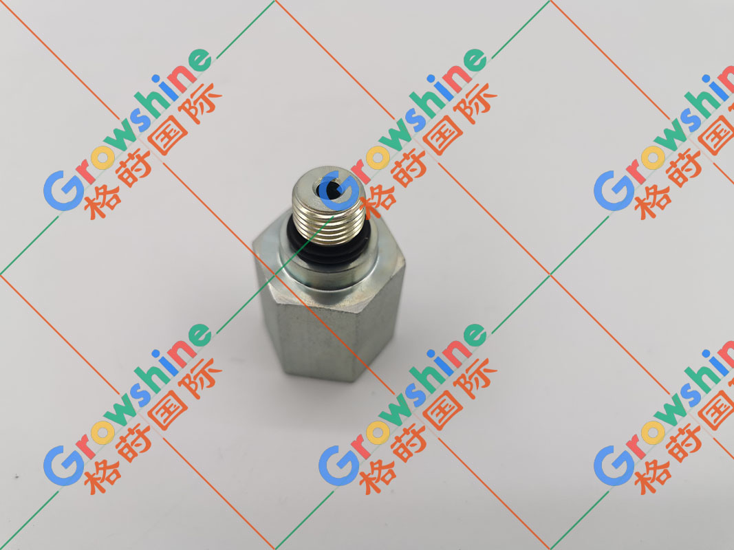 Growshine 格莳国际 - 住友挖掘机 SH350-5 高压传感器过渡接头 适用住友挖掘机 SH350-5 配件
