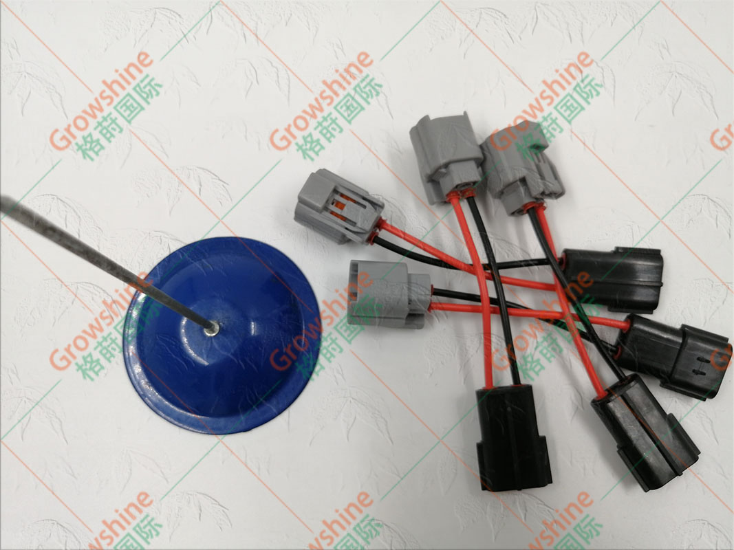 Growshine 供应神钢SK200-6E 挖掘机油门马达插头2线 零件号：SK200-6E, SK2006E