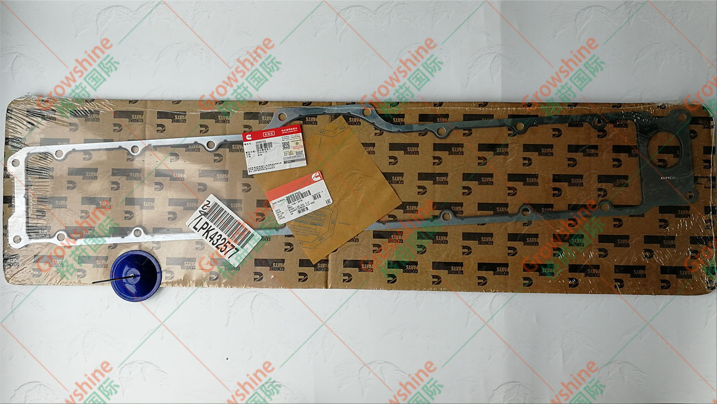 Growshine康明斯机油冷却器芯垫片3680712,3682789,3104232 - 专业工程机械配件供应商