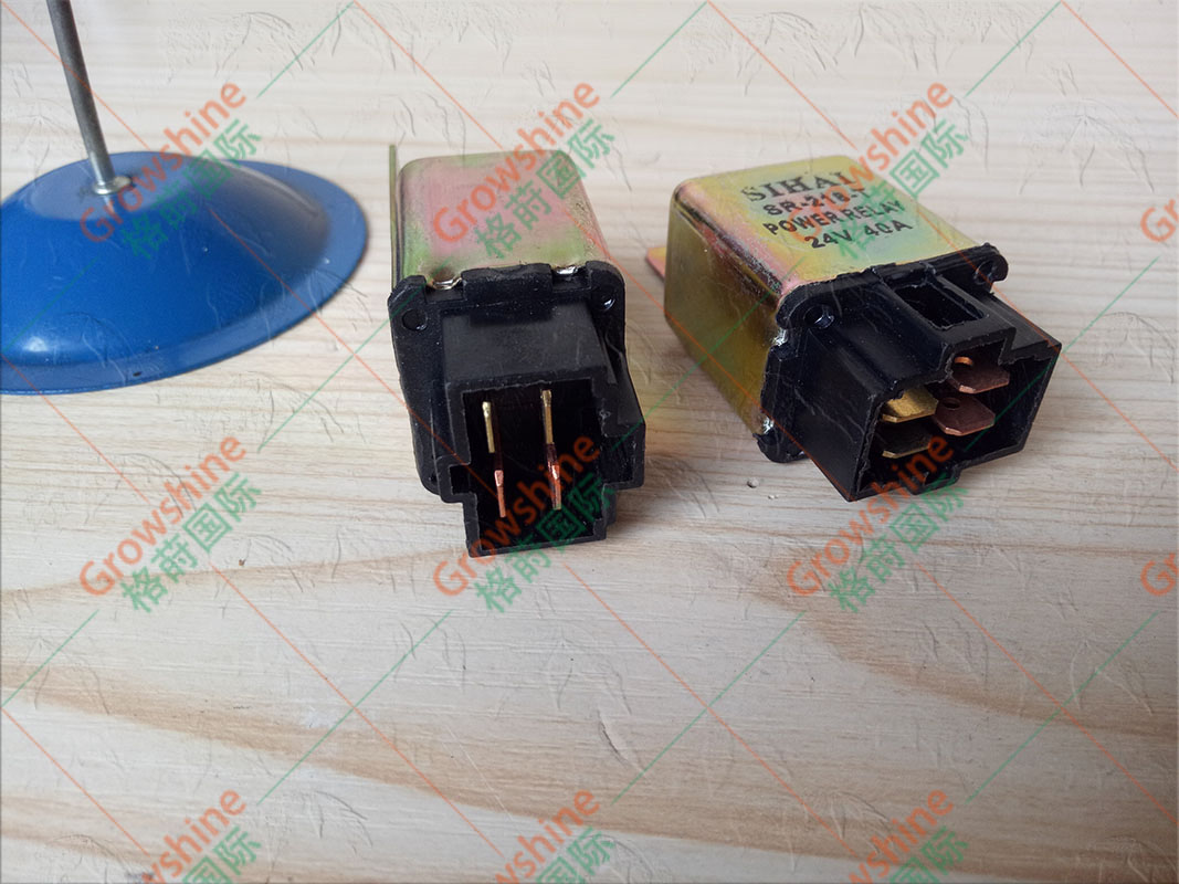 Growshine供应沃尔沃EC210B挖机电器件SR118T继电器 SR-118-T 12V 40A