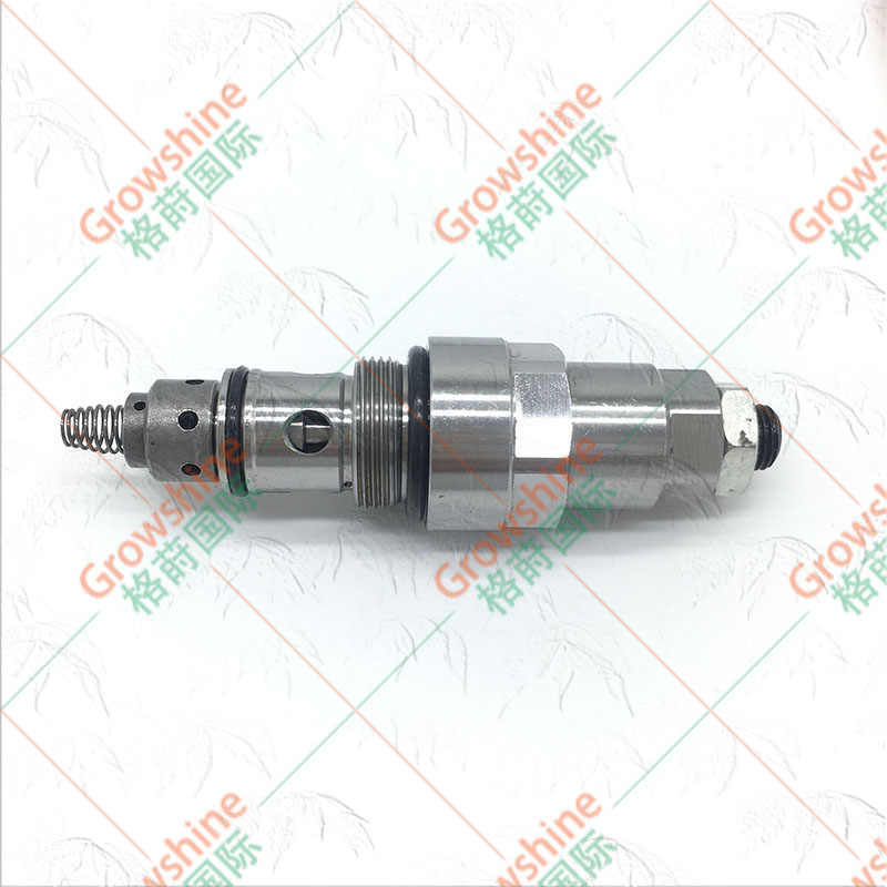 Growshine神钢SK200-1挖掘机分配阀溢流阀（零件号：副阀副溢流阀副炮）供应与定制