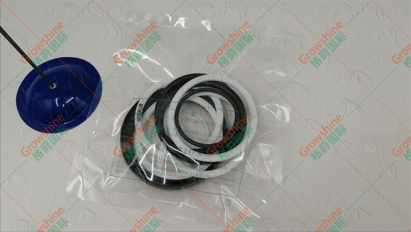 Growshine 挖掘机油封卡特E320D涨紧油缸修理包 高质量原装替代 零件号: PN-E320D-TENSIONER-KIT, PNE320DTENSIONERKIT
