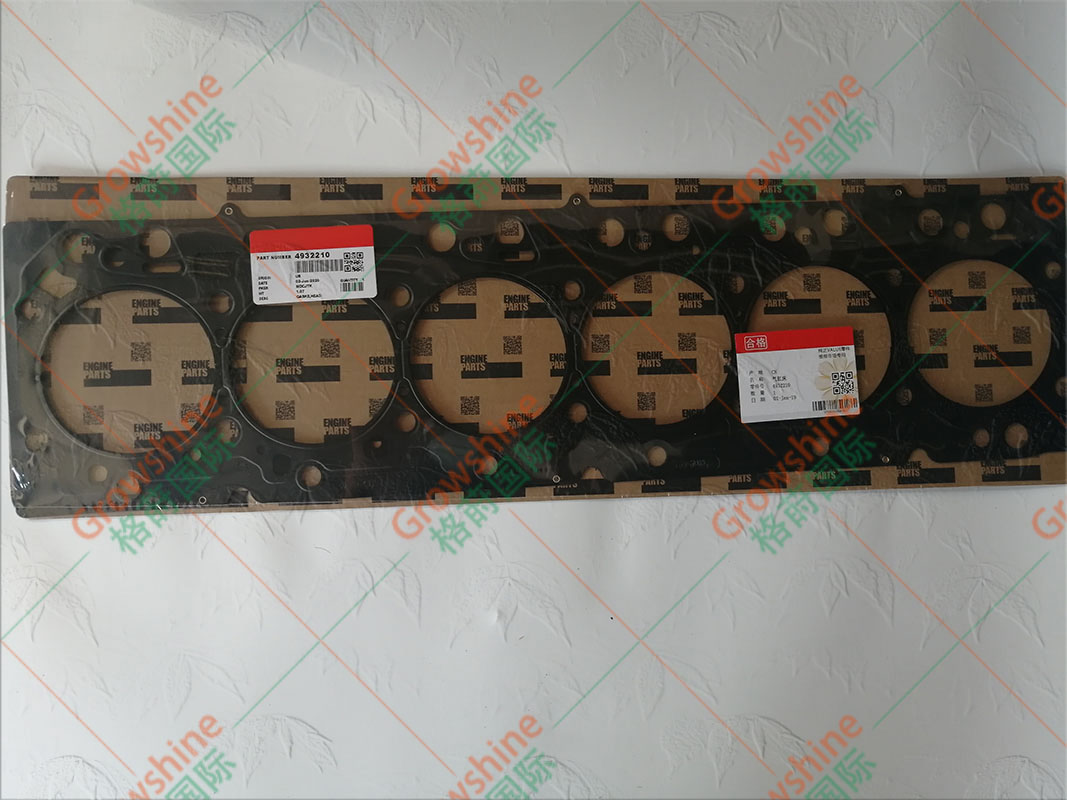 Growshine 康明斯 QSB6.7 发动机汽缸垫 4932210 供应