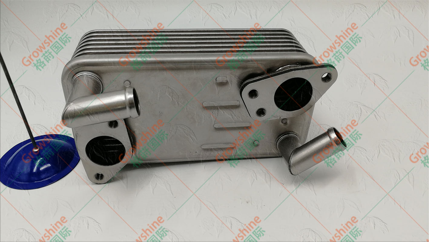 Growshine供应三一SY195C，SY215C，SY225C，4M50发动机EGR冷却器ME230210