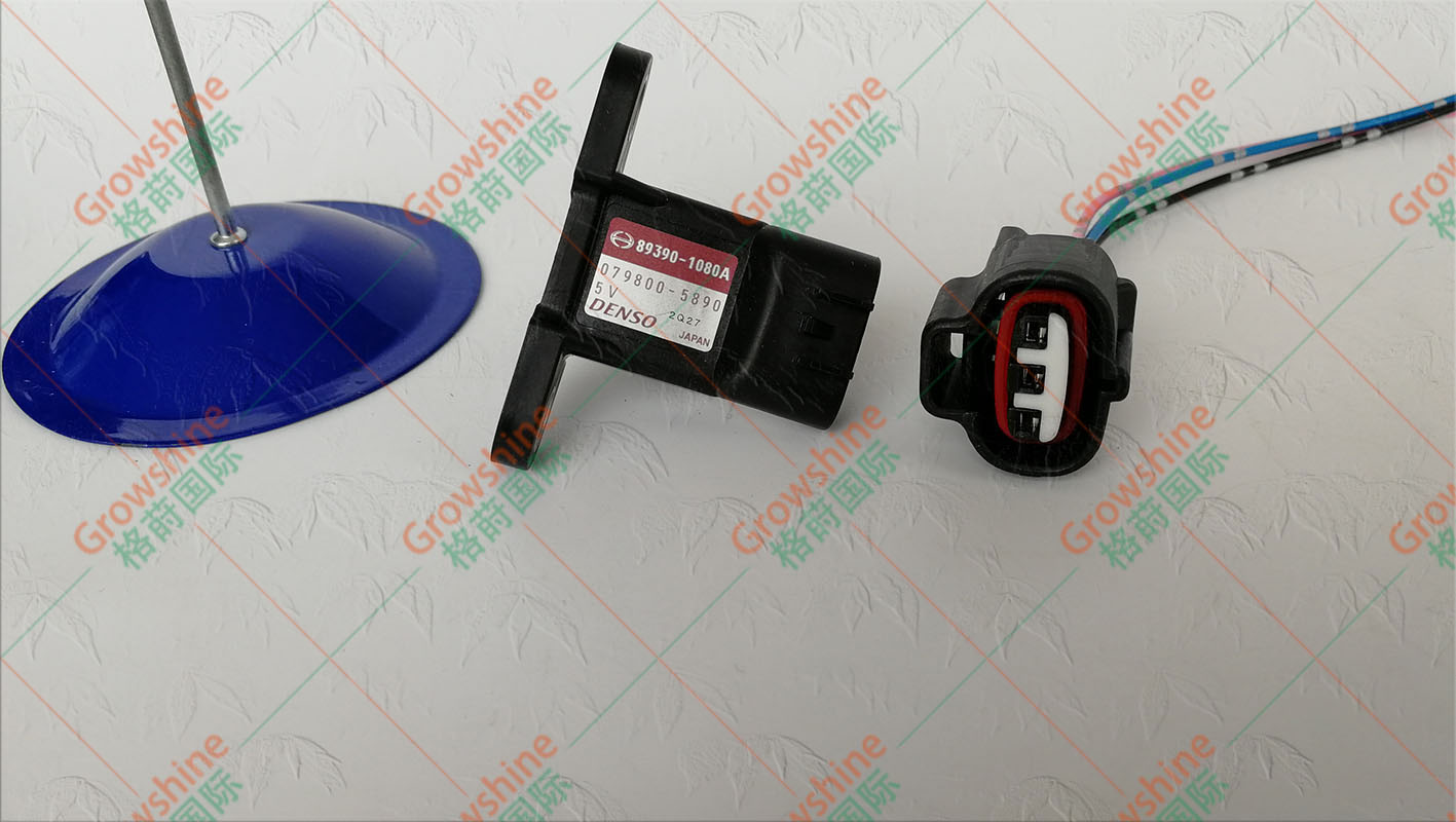 Growshine 格莳国际: 神钢挖机SK210-8 进气压力传感器 89390-1080A (893901080A)