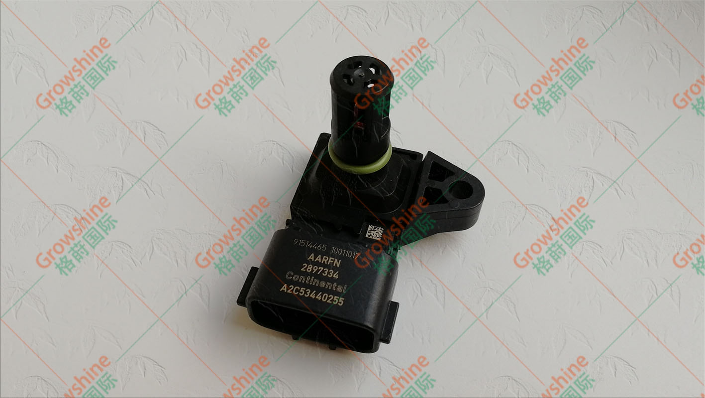 Growshine原装康明斯大气压力传感器2941324，适配ISM11/QSM11，工程机械重卡农机汽车配件