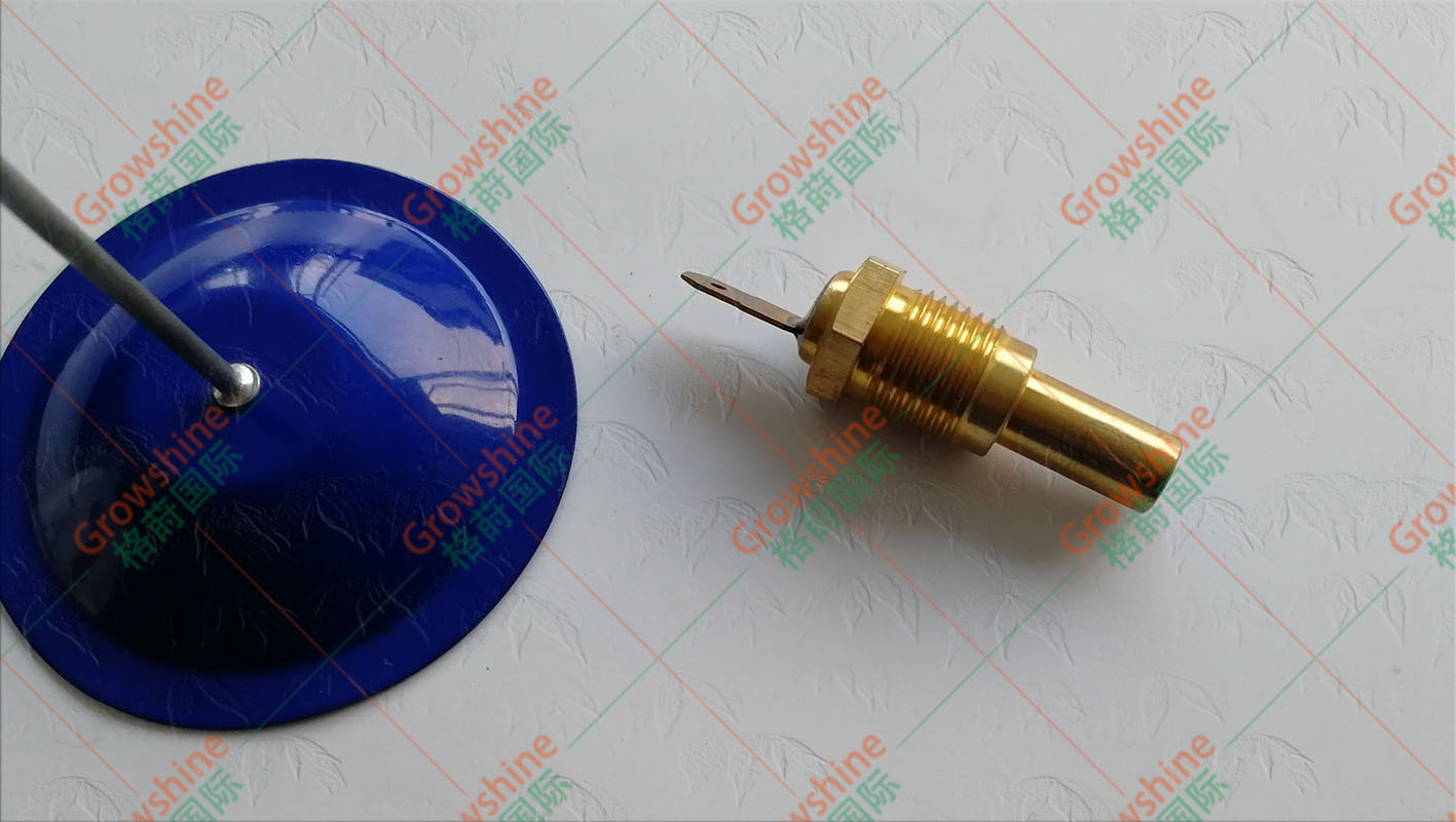 Growshine 三菱发动机6D34水温传感器单脚不带线ME088884 适用于三菱挖掘机/重卡/工程机械配件