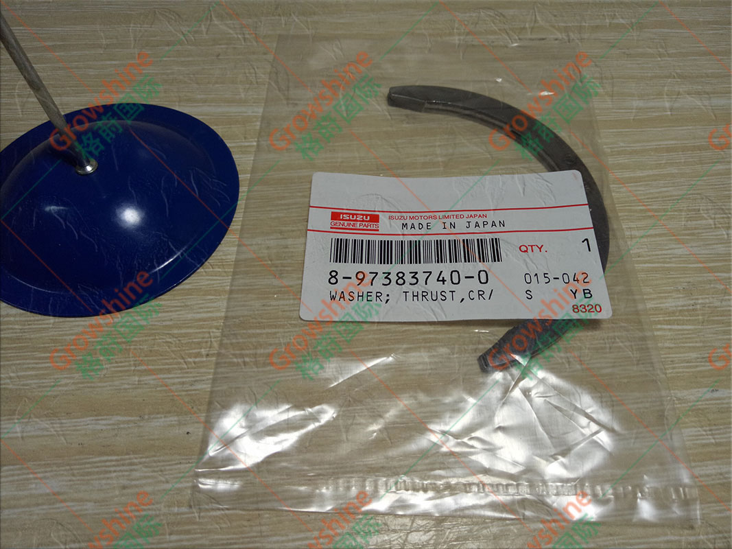 Growshine 供应五十铃 Isuzu 4JG1 4JB1 发动机止推片 8-97383-7400 8973837400