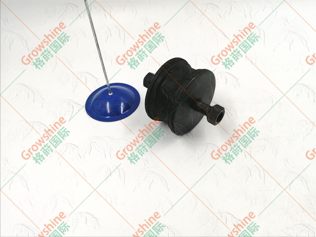 Growshine 格莳国际 久保田688收割机 V2403 发动机机脚胶 5H475-25160, 5H47525160 - 农机配件专家