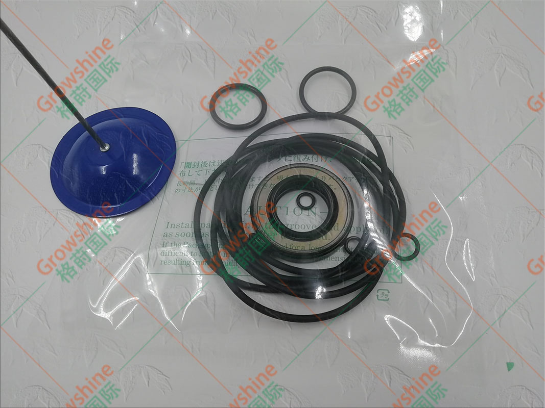 Growshine 优质 沃尔沃 VOLVO EC460B 挖掘机 M5X130 回转马达油封修理包 - M5X130-KIT, M5X130KIT