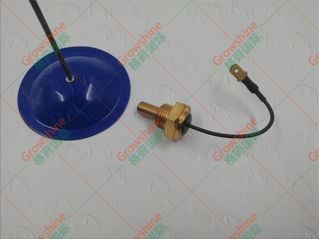 Growshine 沃尔沃 EC55B 挖掘机水温传感器 零件号：129107-44901, 12910744901 高品质工程机械配件