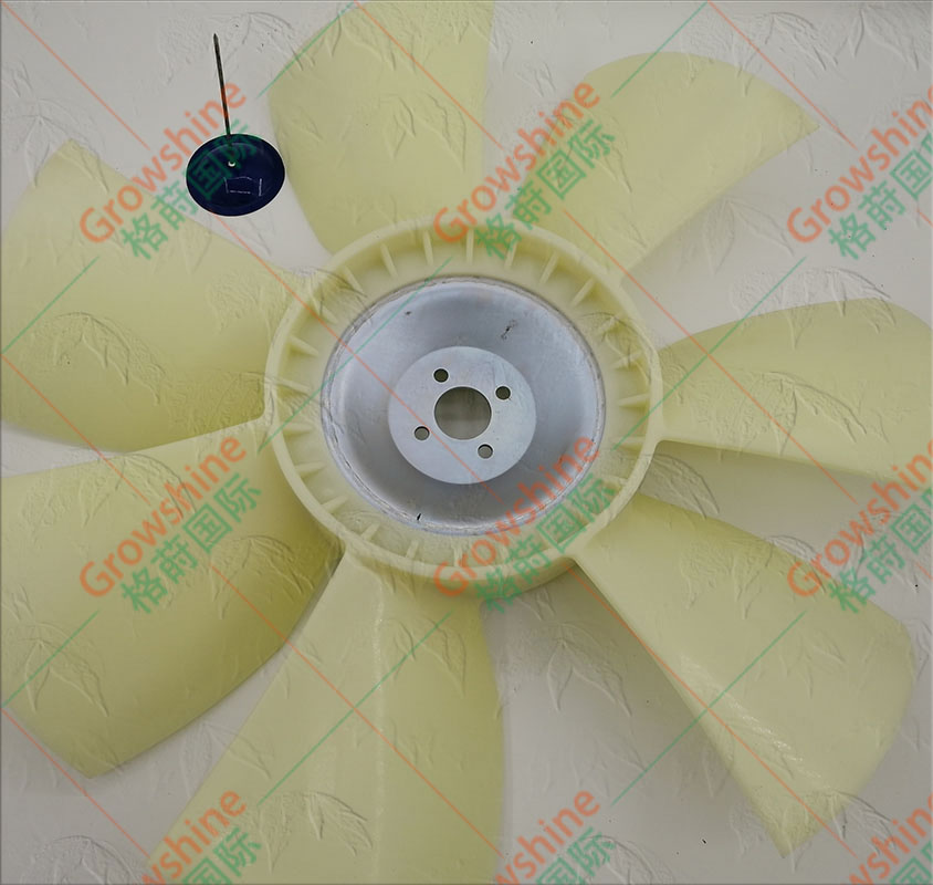 Growshine 供应五十铃 ISUZU 发动机风扇叶 1136603281, 1136603281, 1-13660328-1 尼龙4孔7叶