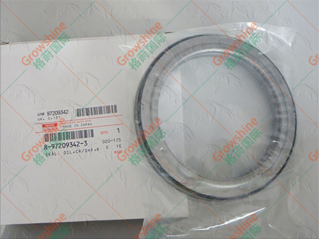 Growshine供应原装进口五十铃ISUZU 4HK1曲后油封8-97209342-3/8972093423