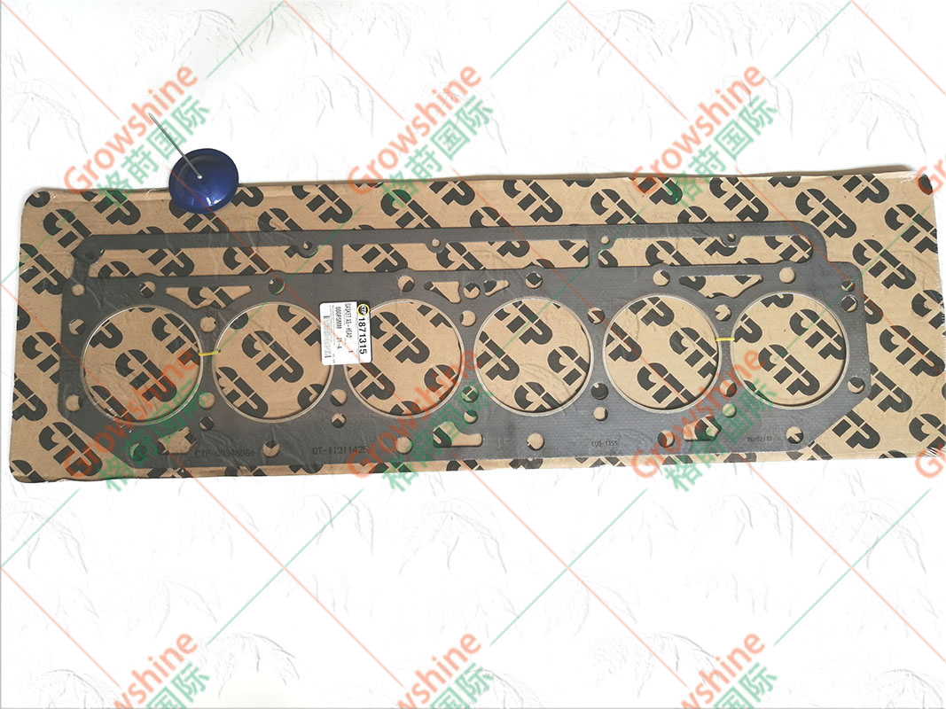 Growshine卡特彼勒Caterpillar E340D挖掘机C9发动机汽缸垫187-1315, 1871315高品质配件