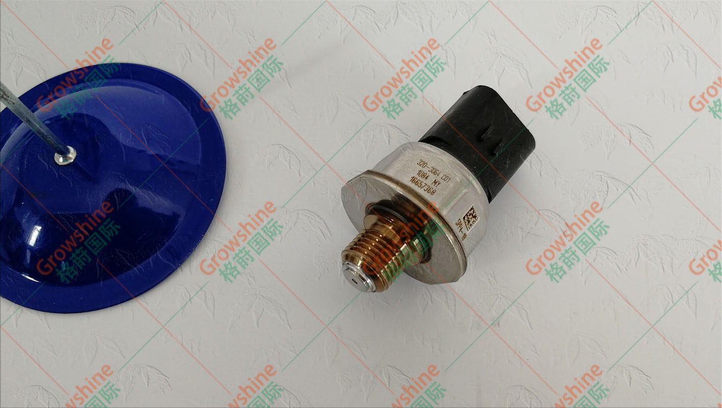 Growshine品牌：卡特C7.1 C8.7 C9.3 C12.9发动机压力传感器零件号320-3064, 3203064 适配卡特彼勒Caterpillar设备