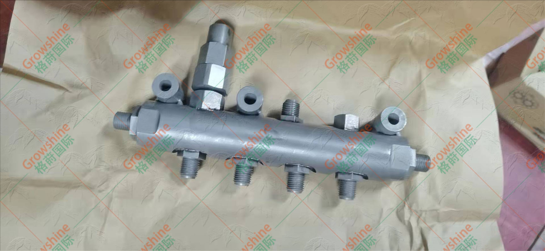 Growshine品牌：卡特Caterpillar C4.2 柴油机共轨管总成零件号 358-6633 3586633 438-4144 4384144