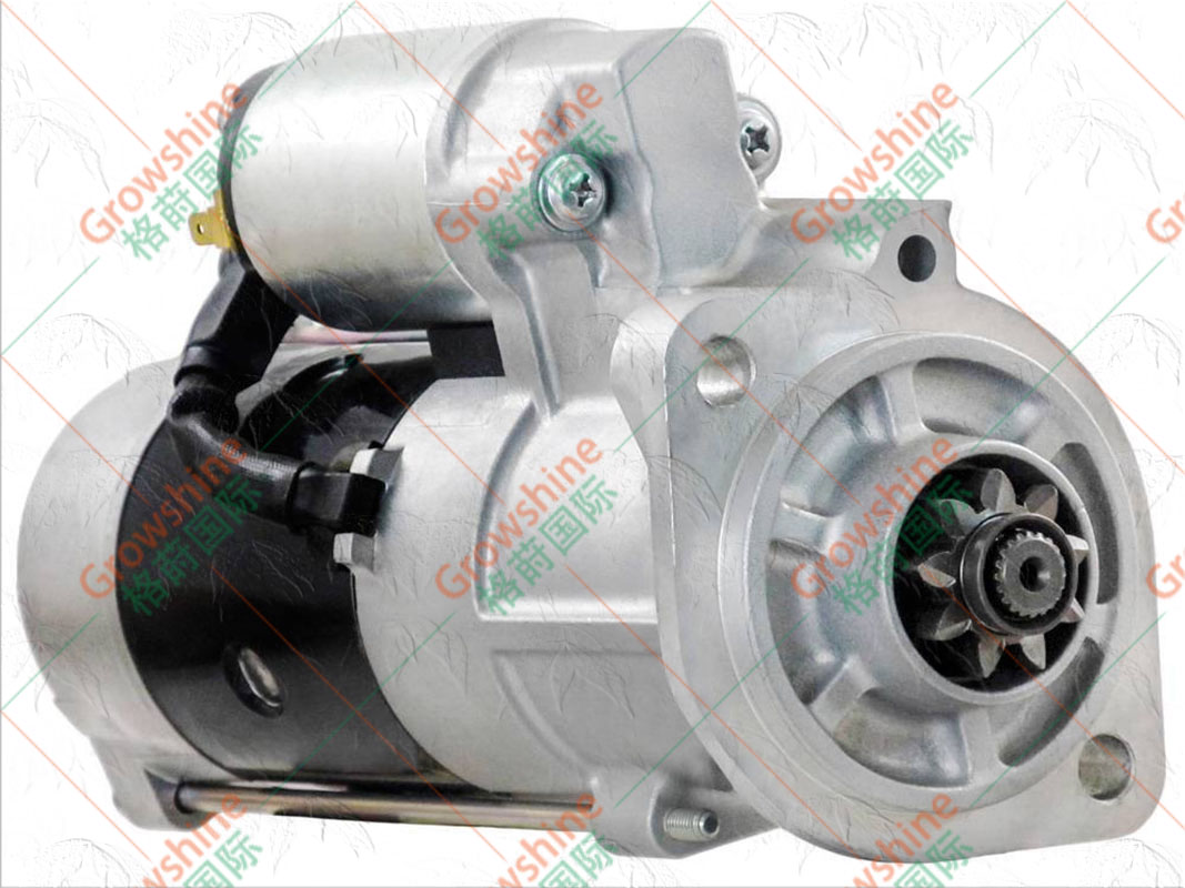Growshine 品牌 - 久保田 Kubota 发动机配件 V3307 启动马达 1G777-63012, 1G77763012, M008T50672 适配各类挖掘机滑移装载机