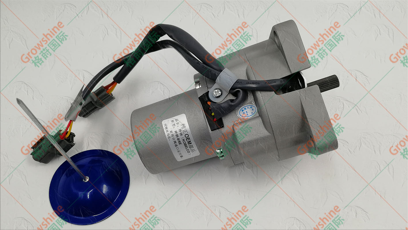 Growshine神钢SK200-6E挖掘机定位器、油门马达、油门电机专业供应