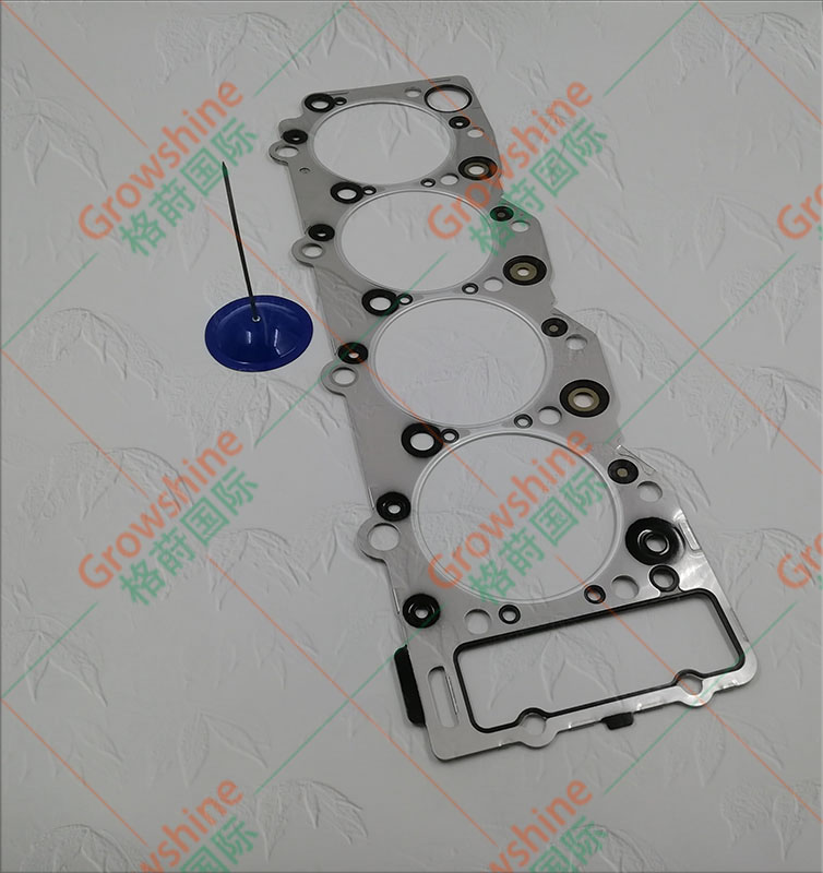 Growshine五十铃4HK1汽缸垫8981142560，8981142560，适配日立ZX200LC-3/ZX240-3/ZX250-3/ZX270-3挖掘机