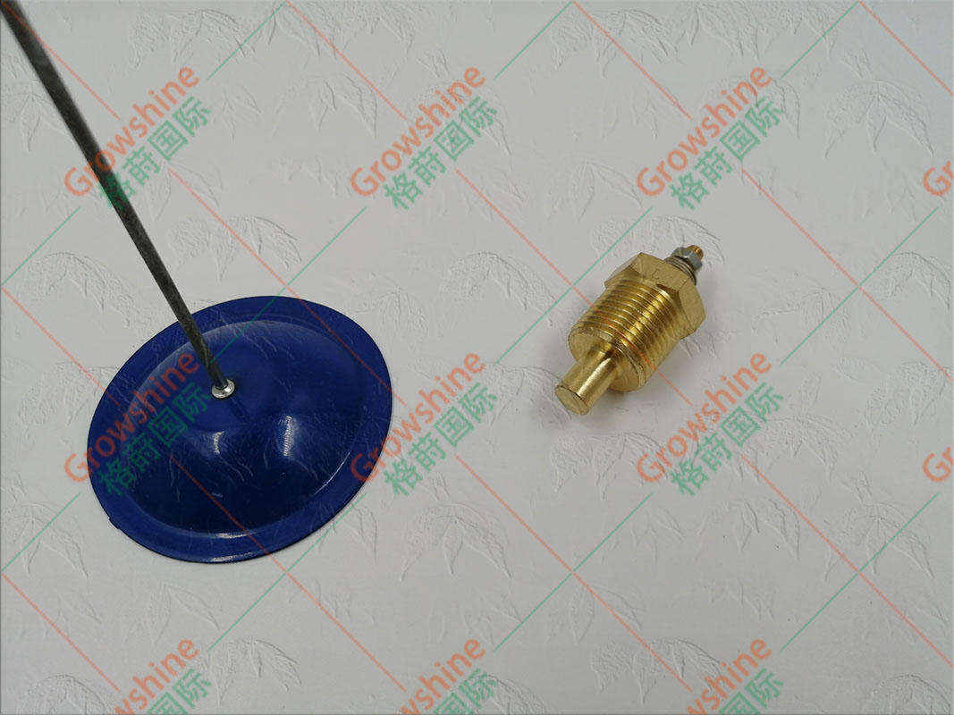 Growshine国产挖掘机康明斯B3.3水温传感器 - 专业工程机械配件供应商