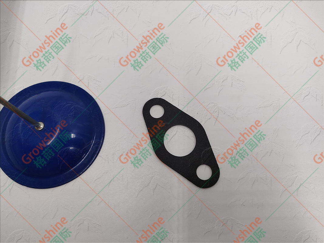 Growshine品牌卡特Caterpillar 120H平地机专用 C7增压器回油管垫 7W-2398 7W2398 及 3126增压器垫片 7C-7431 7C7431 现货供应