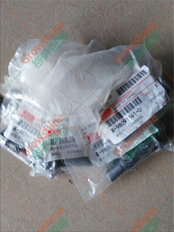 Growshine 供应 五十铃 ISUZU 6HK1 发动机连杆螺丝 8980911410, 898091-1410