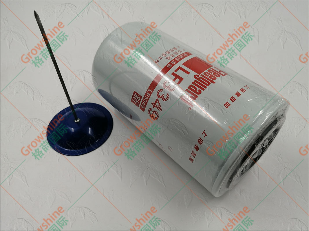 Growshine品牌机油滤芯LF3806与LF3349 - 专为工程机械、重卡及农机设备设计