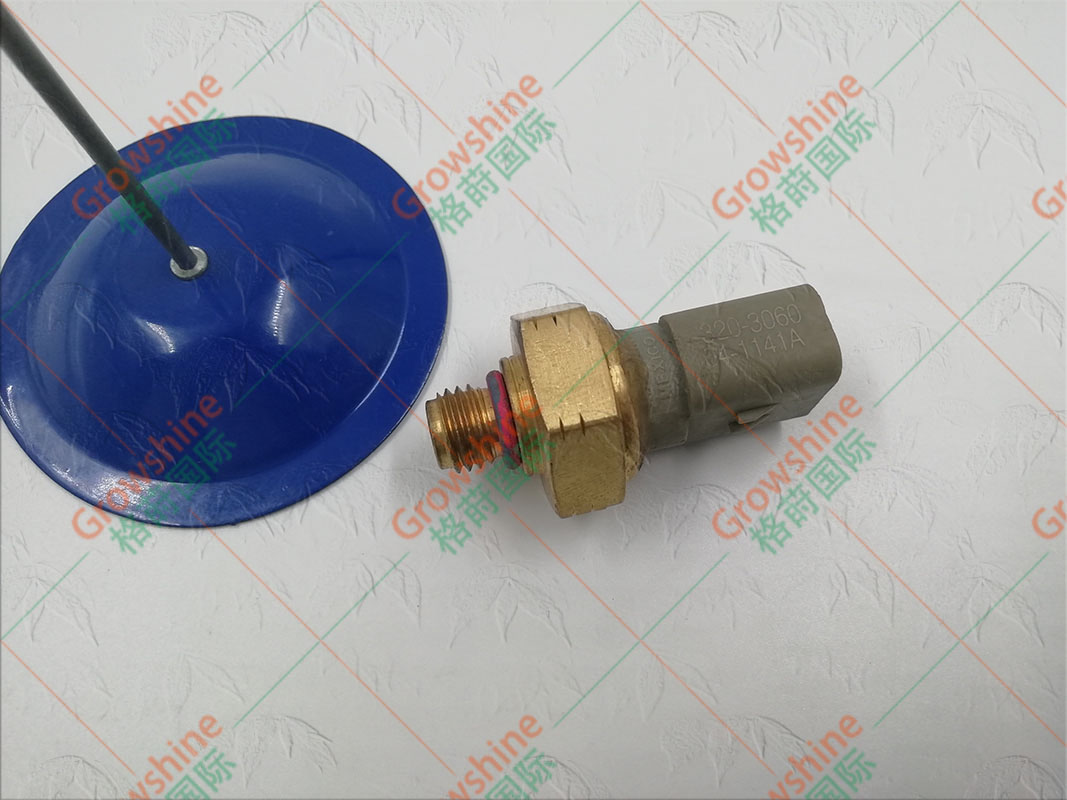 Growshine品牌：卡特彼勒Caterpillar C4.4 C7.1发动机机油压力传感器 320-3060, 3203060 适配大型工程机械设备