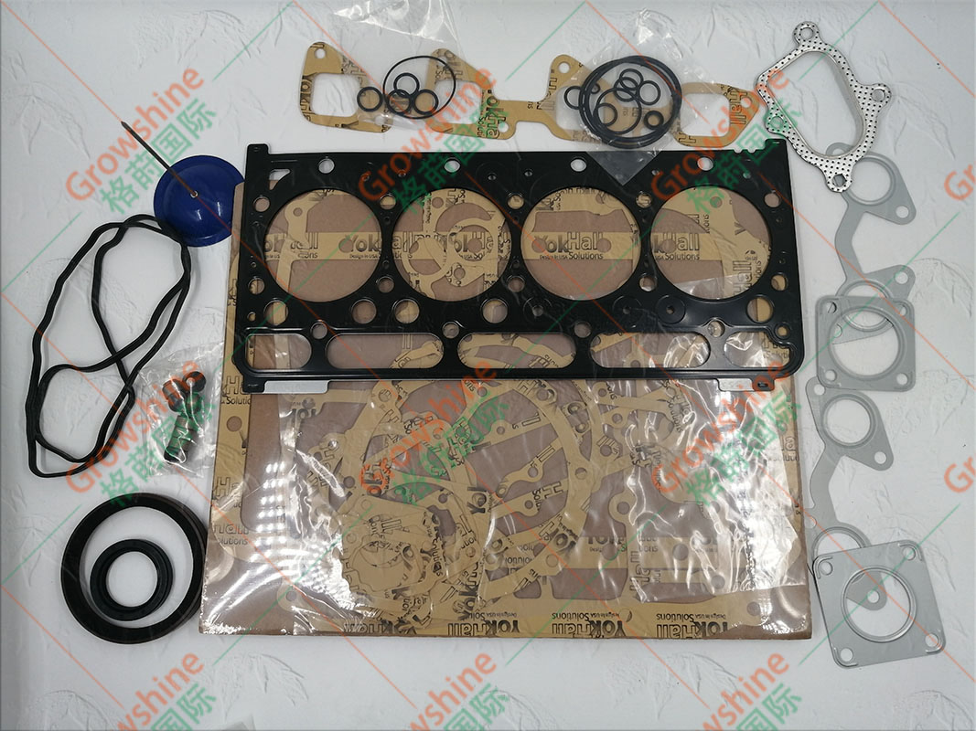 Growshine 久保田 Kubota V2403 发动机大修包 全套密封件零件号 1G791-02311, 1G79102311 适配久保田挖掘机收割机