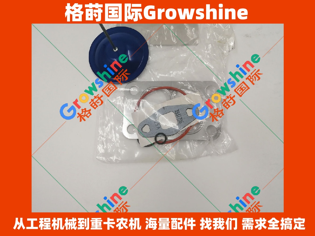 Growshine 康明斯 Cummins QSL9 发动机增压器垫片 4032597 零件号详解