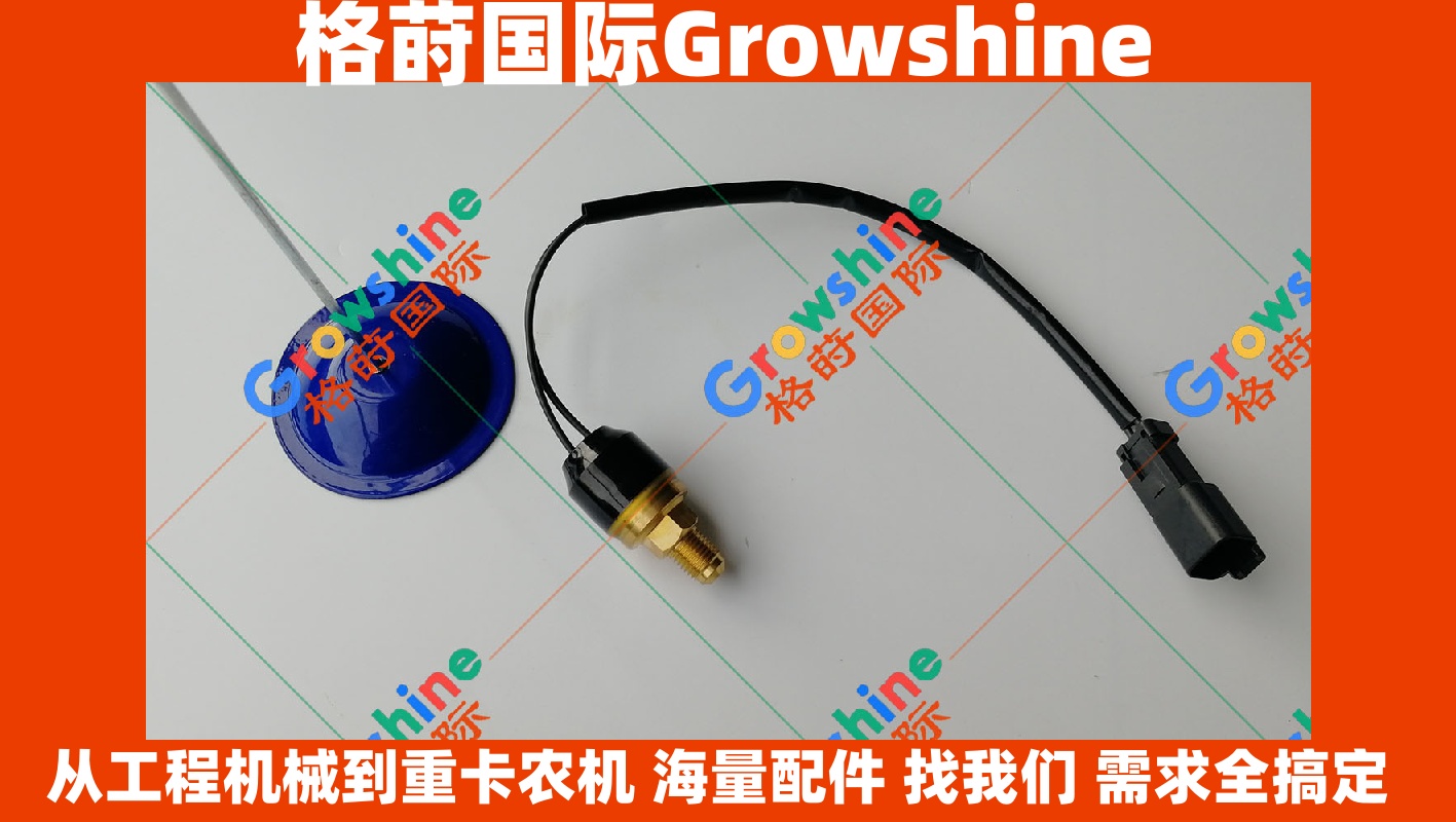 Growshine 卡特彼勒 Caterpillar 挖掘机 E320C S6K 压力开关 309-5769 3095769 黑大方插专业配件