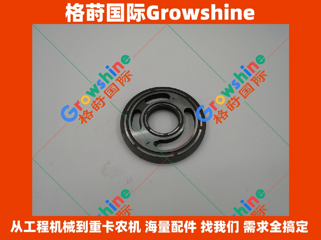 Growshine 品牌 - 卡特彼勒 Caterpillar E365C 挖掘机液压泵配流盘 零件号 123-4567, 1234567 专业供应