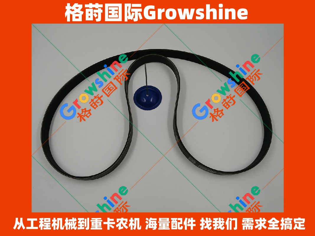 Growshine 格莳国际 - 康明斯 Cummins 6CT8.3 发动机高品质水泵皮带