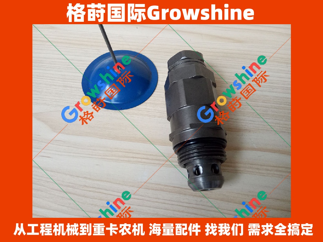 Growshine品牌 卡特Caterpillar E349D挖掘机油缸溢流阀配件
