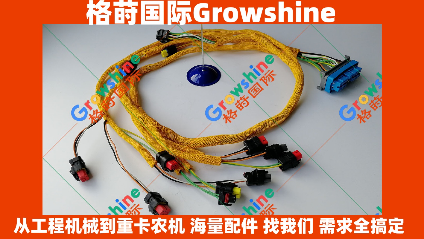 Growshine 品牌 - 卡特彼勒 Caterpillar E320D 挖掘机 C6.4 发动机线束 305-4893，3054893