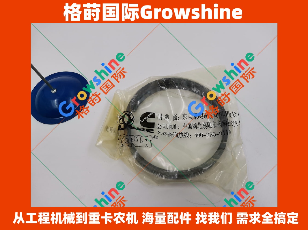 Growshine 康明斯 Cummins QSB5.9 发动机活塞环零件号 3802230 3802230 3802056 3802056 3802050 3802050 适配小松 Komatsu 山推 Shantui 工程机械