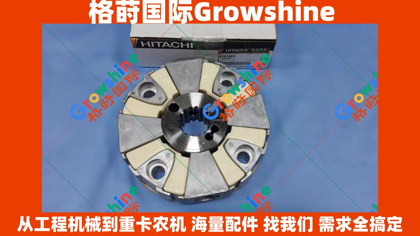 Growshine 格莳国际 - 日立 Hitachi EX300, EX300-2, EX300-3, EX300-5 液压泵联轴器总成 零件号 4191663 4191663