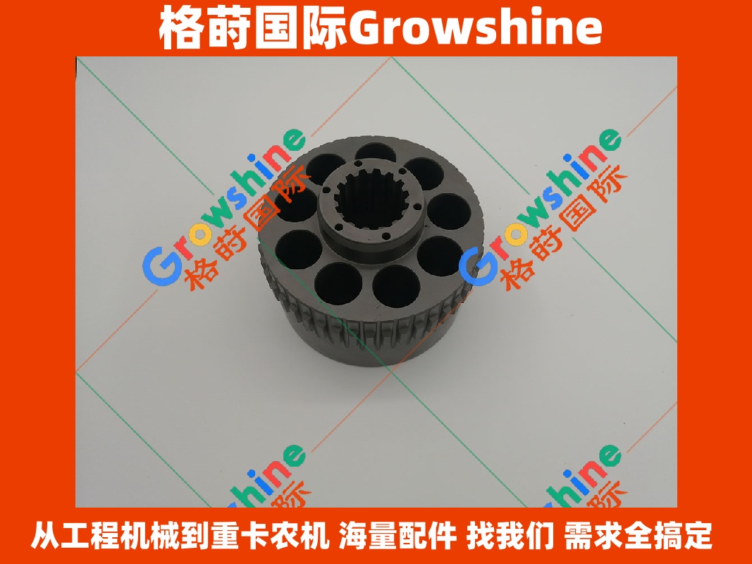 Growshine 品牌日立 Hitachi EX215-2 挖掘机专用川崎 Kawasaki M2X146 旋转马达泵胆零件号详情