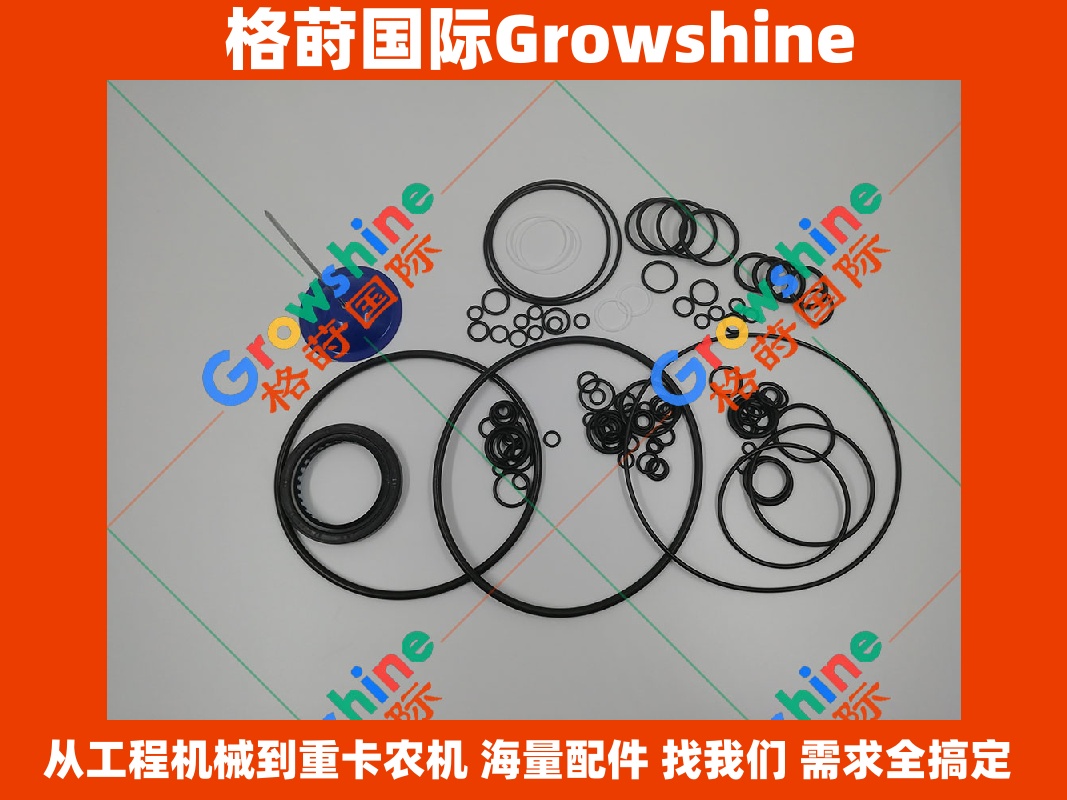 Growshine品牌 日立Hitachi ZX490挖掘机 K5V200液压泵修理包 零件号 K5V200DPH K5V200DPH1A2B K5V200DPH-1A2B