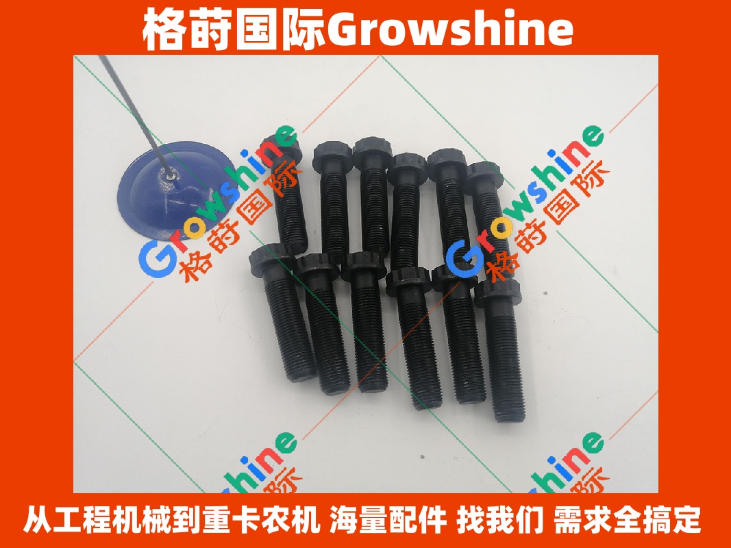 Growshine 神钢 Kobelco SK350-6 飞轮螺丝 6D16 | 6D16 发动机螺栓
