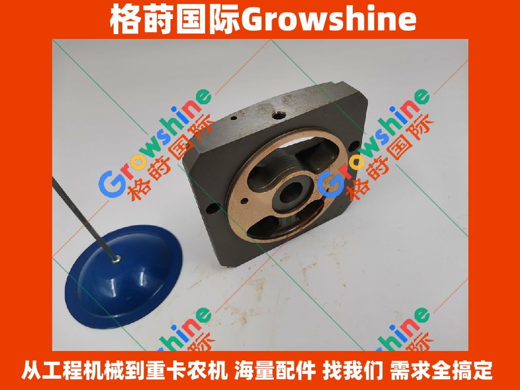 Growshine 品牌 - 日立 Hitachi ZAX210-6 挖掘机专用 HPV102 液压泵平面配流盘右 零件号：49528