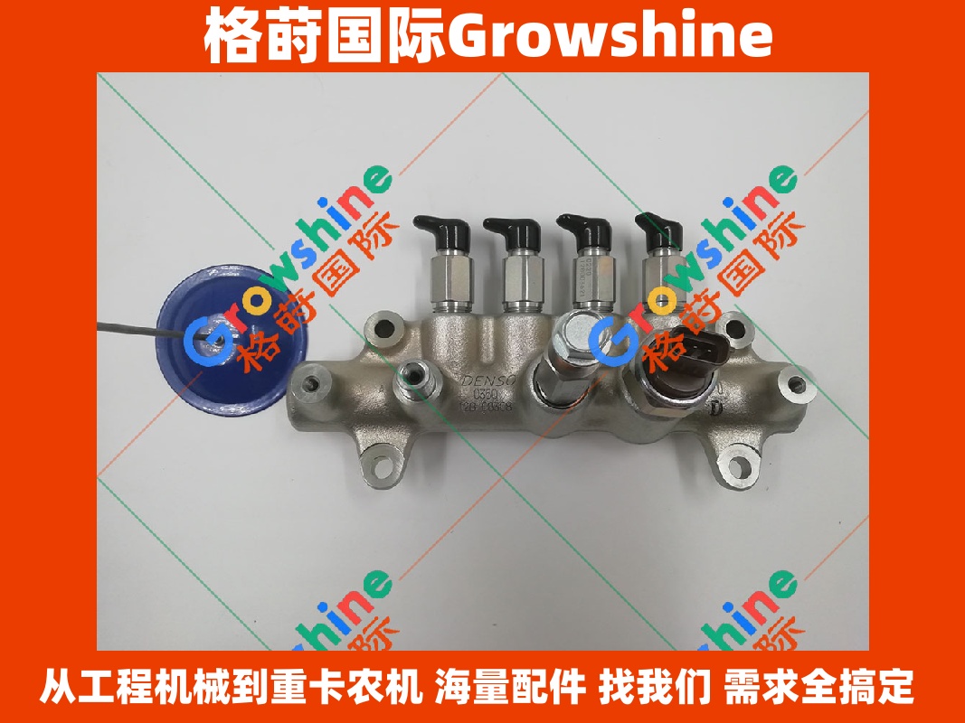 格莳国际 Growshine 日立 HITACHI ZAX200-3 ZAX210-3 ZAX240-3 五十铃 4HK1 共轨管组件 8973060634 095440-0350