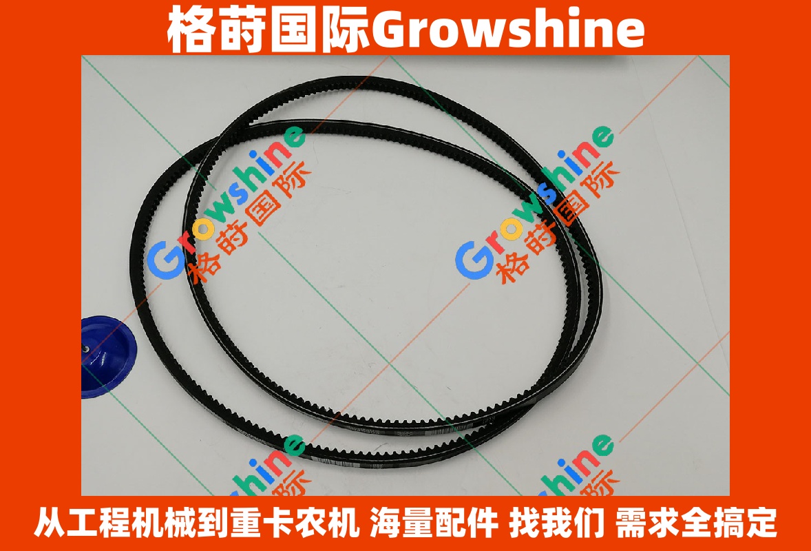 Growshine 康明斯发动机配件 NTA855 发电机皮带 3040303 适用于 CCEC 重庆康明斯