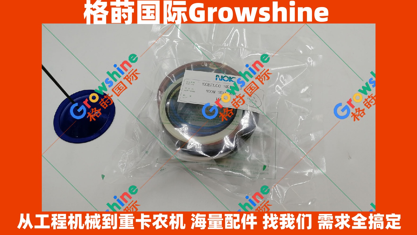 Growshine神钢挖掘机进口油封SK100-3大臂油缸修理包2438U1123R300