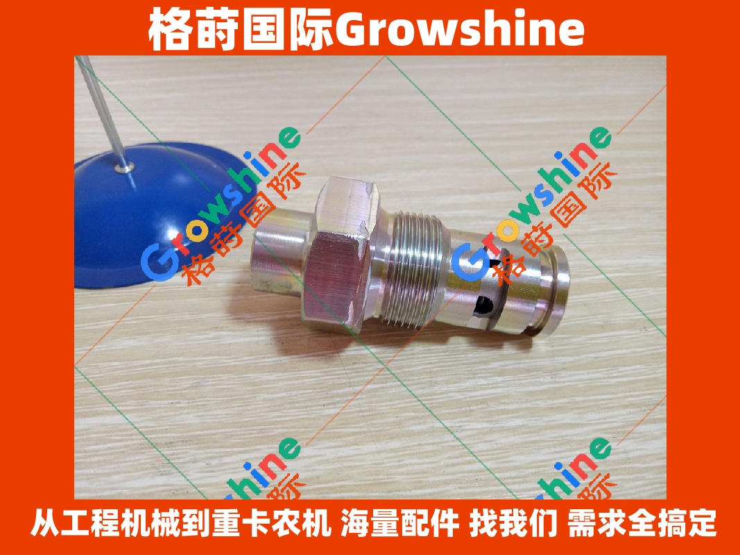 Growshine 神钢 Kobelco 挖掘机配件 SK330-6E SK450-6 6D24 机油安全阀 ME074455 ME074455