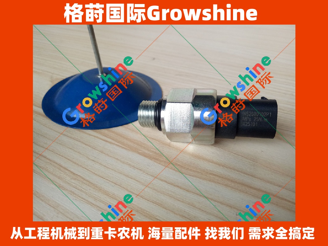 神钢 · Growshine 压力传感器系列 零件号: YN52S00102P1 · YN52S00102P1(无横杠)